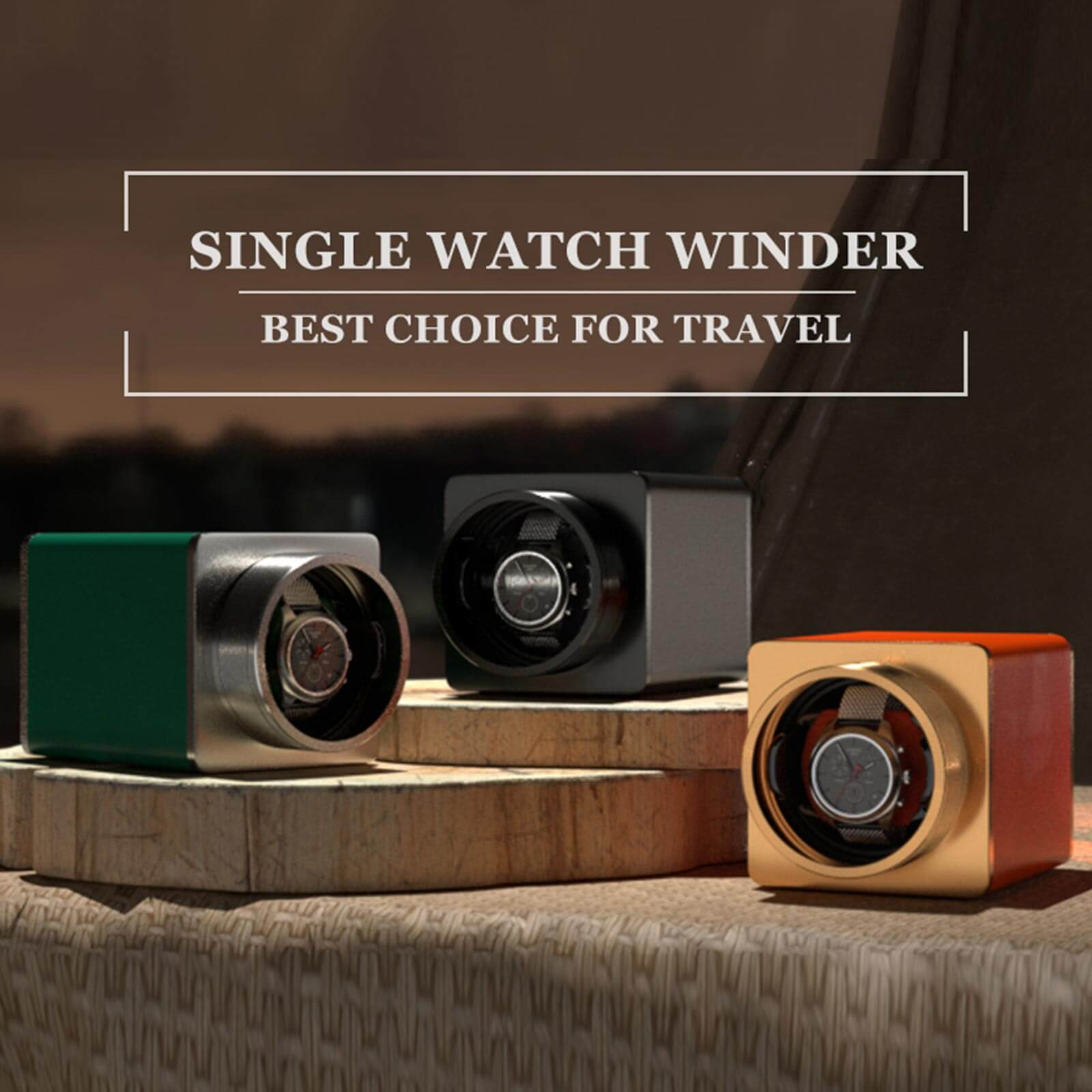 Stackable Single Watch Winder