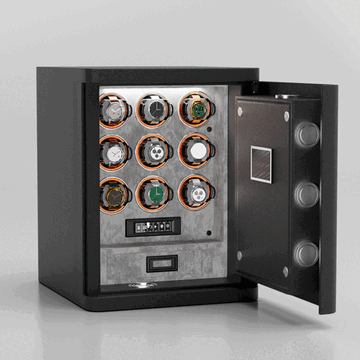 Remontoir de montre numérique avec rétroéclairage intérieur et éclairage RVB